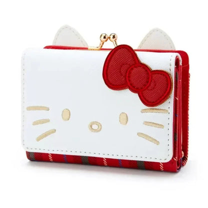 Hello Kitty Coin Purse Creative Small Wallet Wholesale Mini Purses My Melody Kuromi Keychain Wallet  Purse Kawaii Clutch