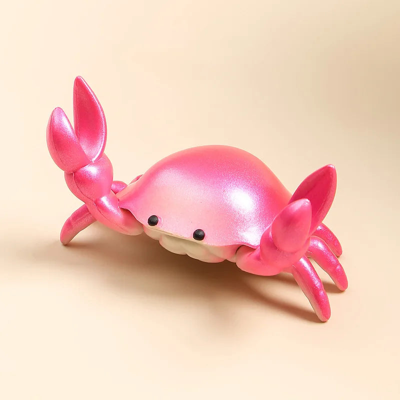 Very Creative Desktop Crab-Shaped Stand for Glasses, Pencils, and Mobile Phones; a Decorative Item for Closets, Bookshelves, and Entryways; a Birthday or Housewarming Gift