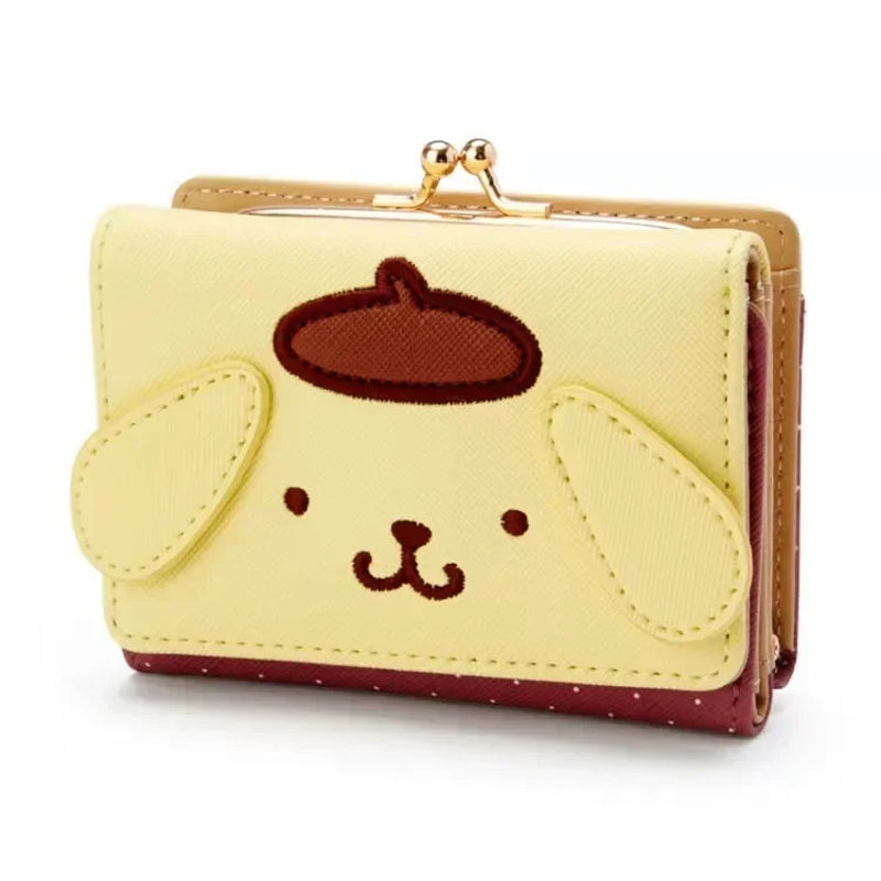 Hello Kitty Coin Purse Creative Small Wallet Wholesale Mini Purses My Melody Kuromi Keychain Wallet  Purse Kawaii Clutch