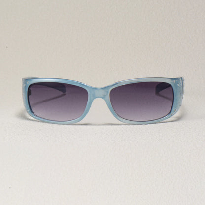 Pattern Decoration Diamond-Encrusted Square Frame Sunglasses Retro Style Daily Classic Fashion Ladies Vacation Travel Glasses