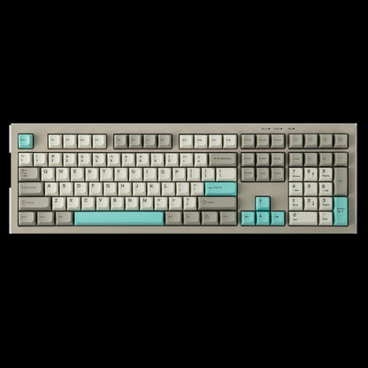 S102 100% Full Size Layout Wired Only Membrane Gaming Silent Keyboard with Number Pad & RGB Backlight for Pc/Game/Office