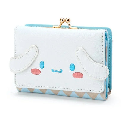 Hello Kitty Coin Purse Creative Small Wallet Wholesale Mini Purses My Melody Kuromi Keychain Wallet  Purse Kawaii Clutch